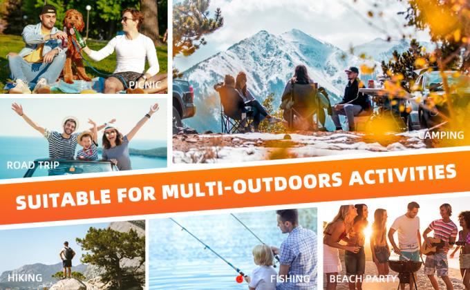 20L TPU EVA Picnic Ice Cooler Backpack กระเป๋าเก็บความเย็นน้ำแข็งหุ้มฉนวนกลางแจ้ง 7